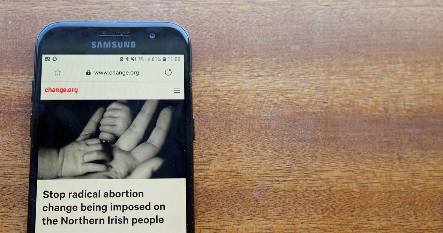 Call for support for petition against abortion legislation