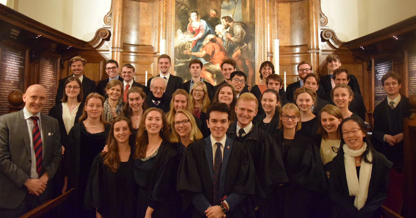 The choir of Corpus Christi.