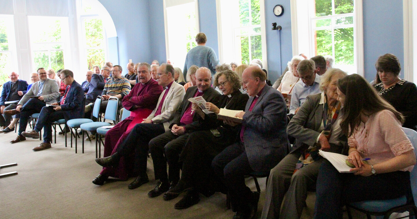 Gathered in the Hartin Room of CITI for the public lecture marking 60 years of theological education in Braemor Park.
