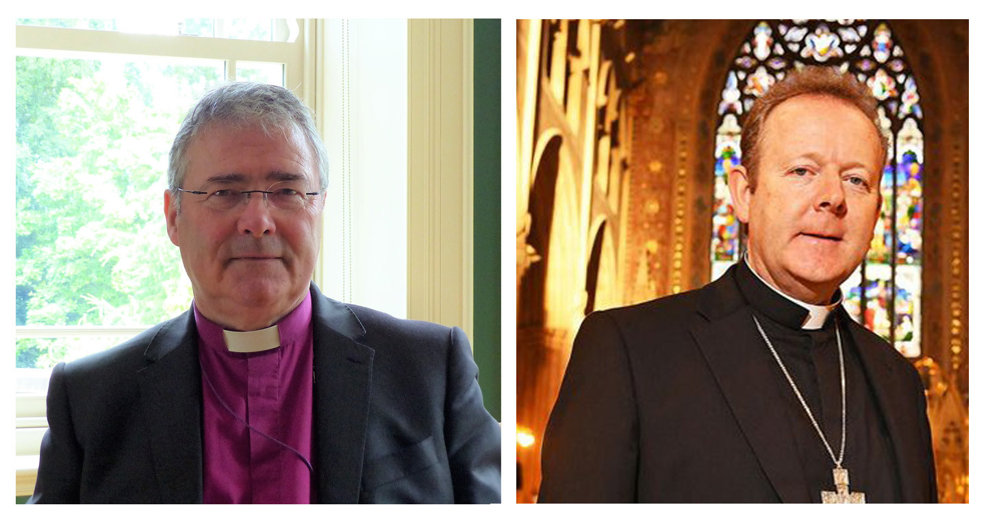 Archbishop John McDowell and Archbishop Eamon Martin.