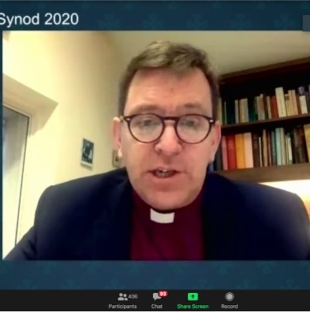 Bishop Andrew Forster offers General Synod grounds for hope during the pandemic