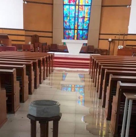 Can an Irish eagle find new wings?  - Hong Kong church seeks lectern after typhoon damage