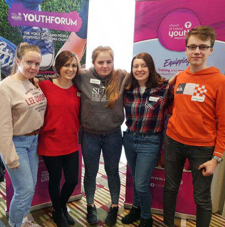 Young people from Cork, Cloyne and Ross at Church of Ireland Youth Forum