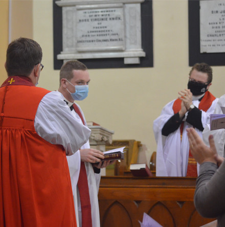 Ordination of the Revd Iain McAleavey in Glendermott