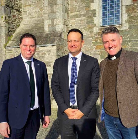 Taoiseach visits St Brigid’s Cathedral, Kildare