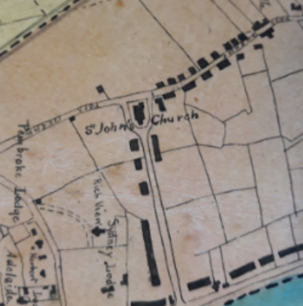 A Little Map with a Big Story - An early history of St John the Evangelist, Sandymount