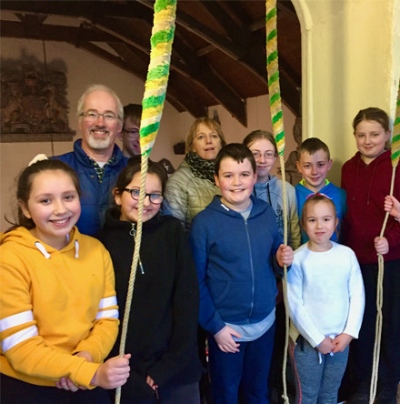 Junior bell ringers from Dunmanway tour West Cork Bell towers