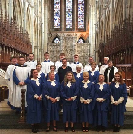 Another first for St Polycarp’s choir as it leads worship in Truro Cathedral - By Clifford Skillen