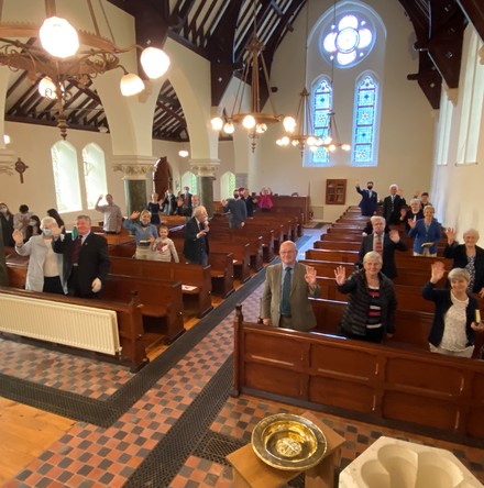 Returning to in–church worship in Kilmore and Inch