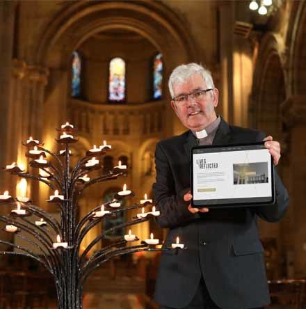 Online book of reflection opens at Belfast Cathedral 
