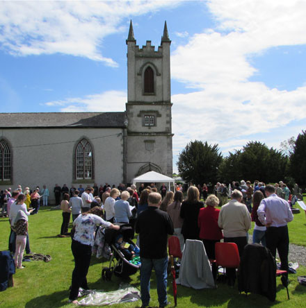 Ecumenical Prayer Service for Pentecost takes place in St Molua’s Church