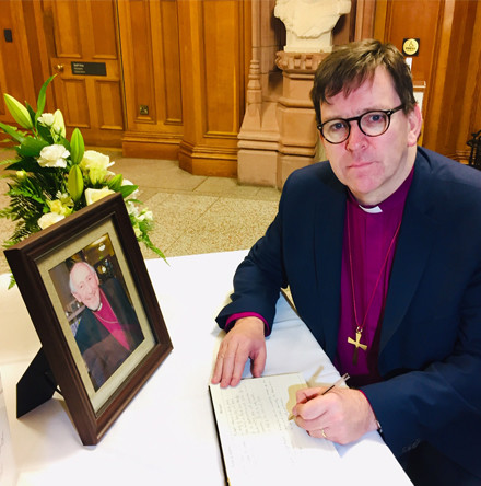 Book of Condolence opened for Bishop James Mehaffey