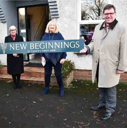 Perfect timing for opening of St Canice’s new thrift shop