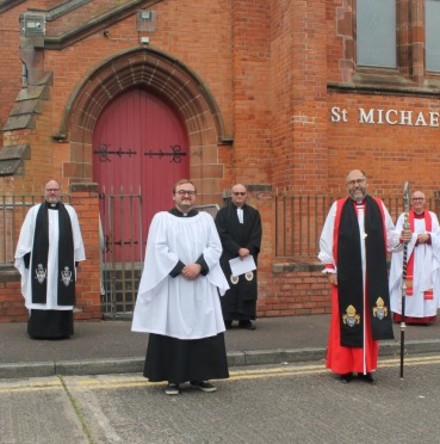 Ordination in St Michael’s, Belfast