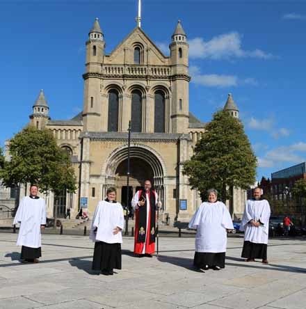 Ordination of six new deacons for Connor Diocese