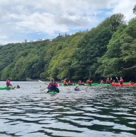 Kayaking trip to Lough Hyne for Cork teens