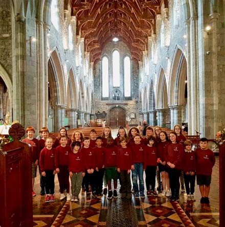 Saint Fin Barre’s Cathedral choristers take part in Royal School of Church Music event
