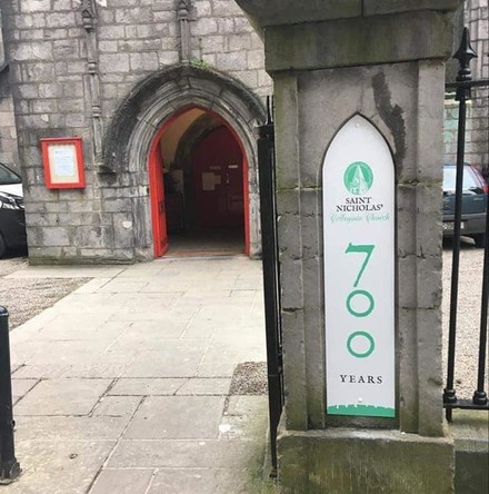 Seven minutes’ bells at 7pm for 7 nights at St Nicholas, Galway