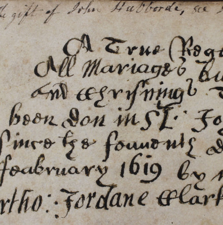 Earliest Parish Register in Ireland 400 Years Old This Month