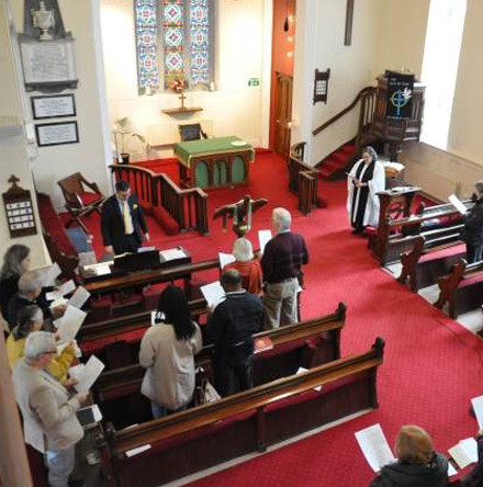 Anglican chant focus and rehearsal at Cork Church
