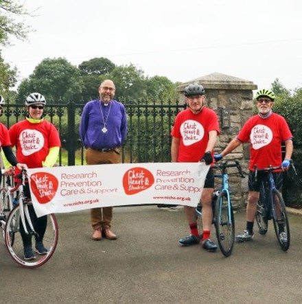 Rural deanery cycle for NI Chest, Heart and Stroke