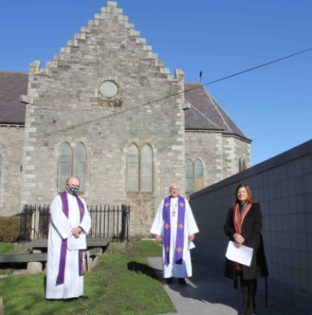 Columbarium wall dedicated in Irishtown