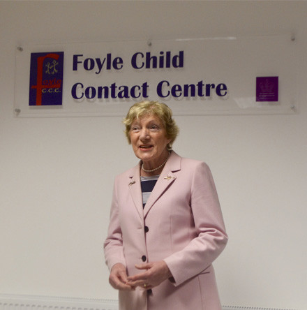 A Northern Ireland first for Foyle Child Contact Centre as Lady Eames opens new premises in Londonderry