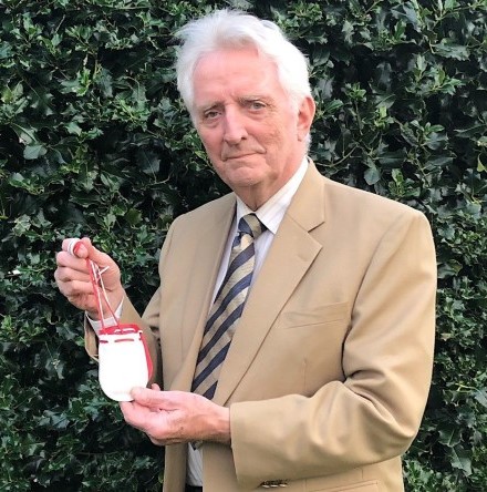 Stanley Tomkins honoured with Maundy money