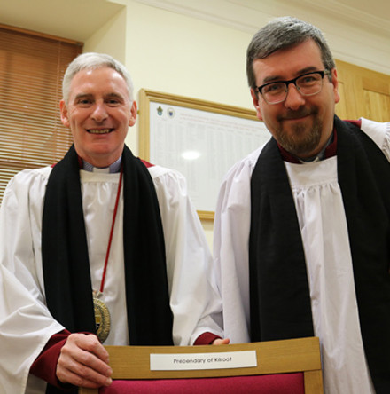 Installation of new Canon of Lisburn Cathedral