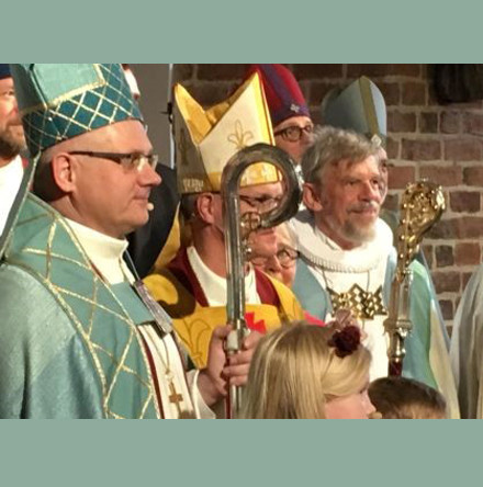 Bishop Paul Colton sends warm greetings to the new Bishop of Borgå (Porvoo), Church of Finland