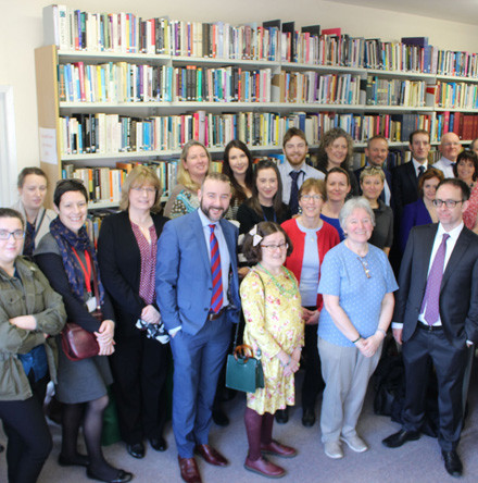 Church House staff explore RCB Library