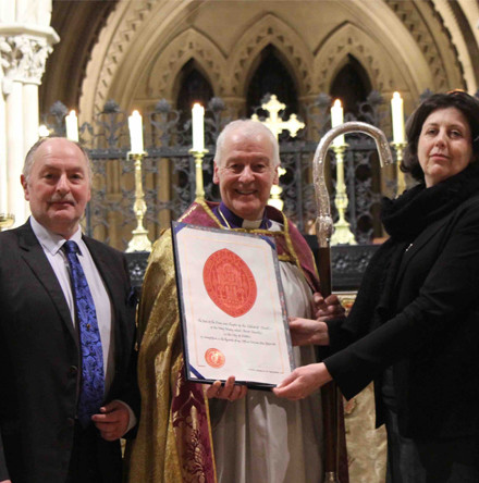 Christ Church Cathedral granted coat of arms - Disestablishment 150 exhibition also launched