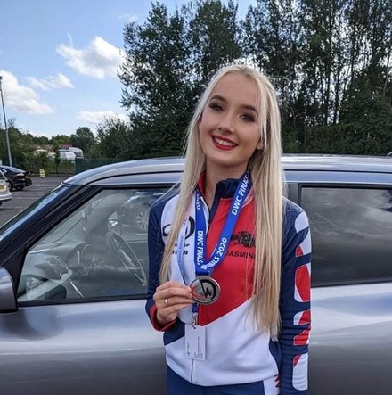 Medal success for Jasmine at Dance World Cup