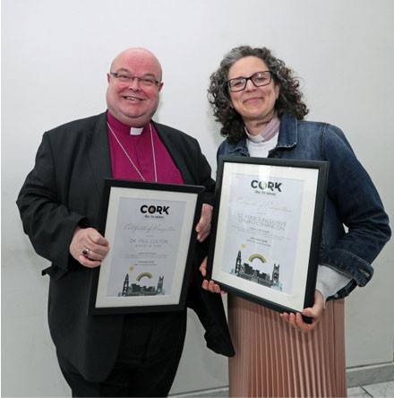 ‘Allies for Inclusion’ Award for St Anne’s Church, Shandon, and for Bishop Paul Colton in Cork
