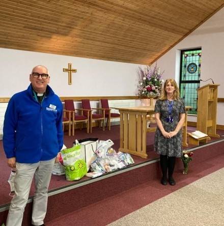 Connor MU supplies wash bags for hospital patients