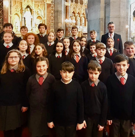 Templebreedy School, Cork, take part in Limerick Primary School Singing Competition
