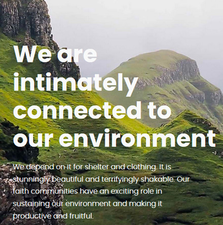 New website for Eco–Congregation Ireland
