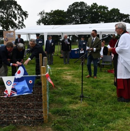 Spitfire tribute as fallen WW2 airmen are remembered at service in Ballykelly