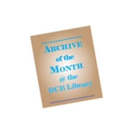 Architectural Drawings Archive - Archive of the Month – October 2012