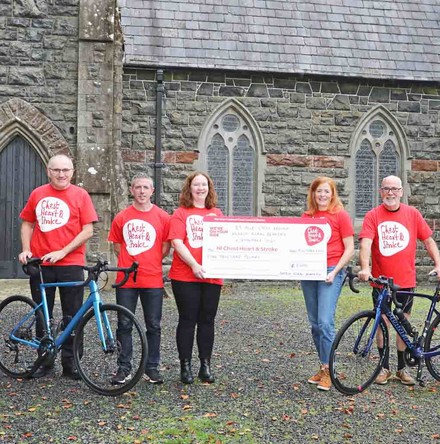 Antrim Rural Deanery cycle raises £5,000