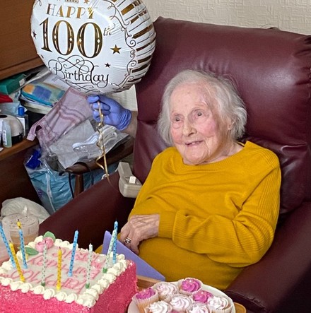 Maisie celebrates 100th birthday