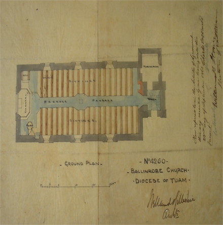 Architectural Drawings Project Moves West:         The Tuam Diocesan Collection