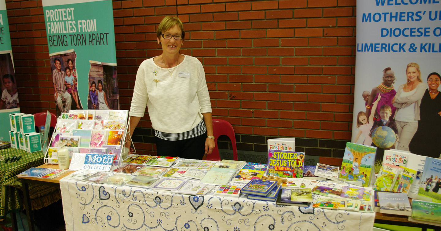 Limerick and Killaloe Mothers' Union stall.