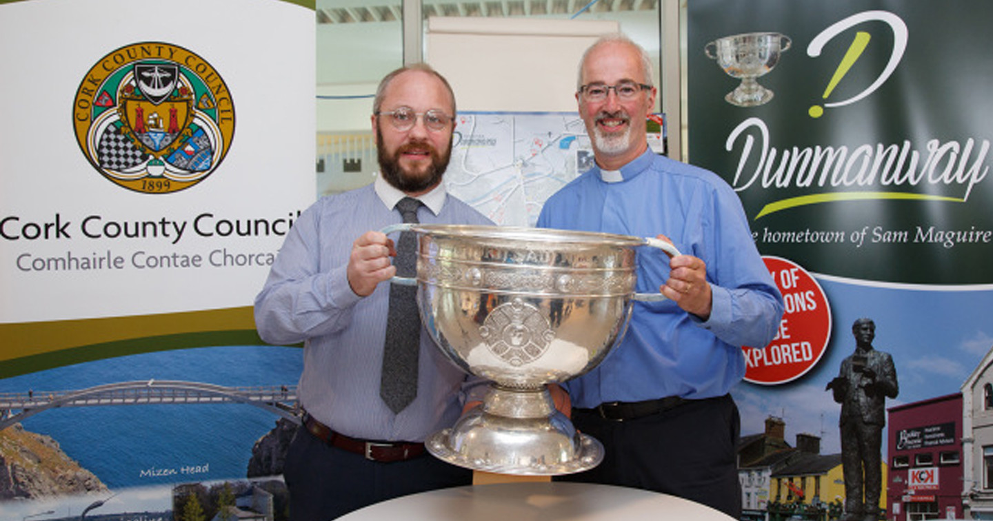 Brendan Hayes (Sam Maguire documentary producer), and the Rev. Cliff Jeffers (Church of Ireland Rector, Dunmanway).