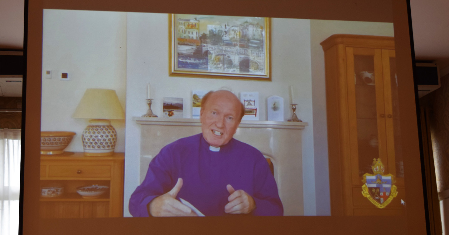 Presidential address by Bishop Ferran Glenfield.