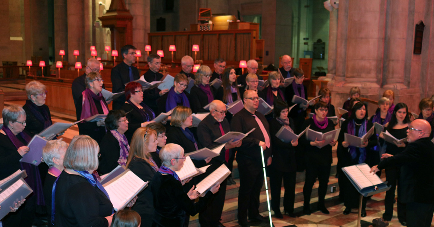 Voices Together at the Cantate! concert.