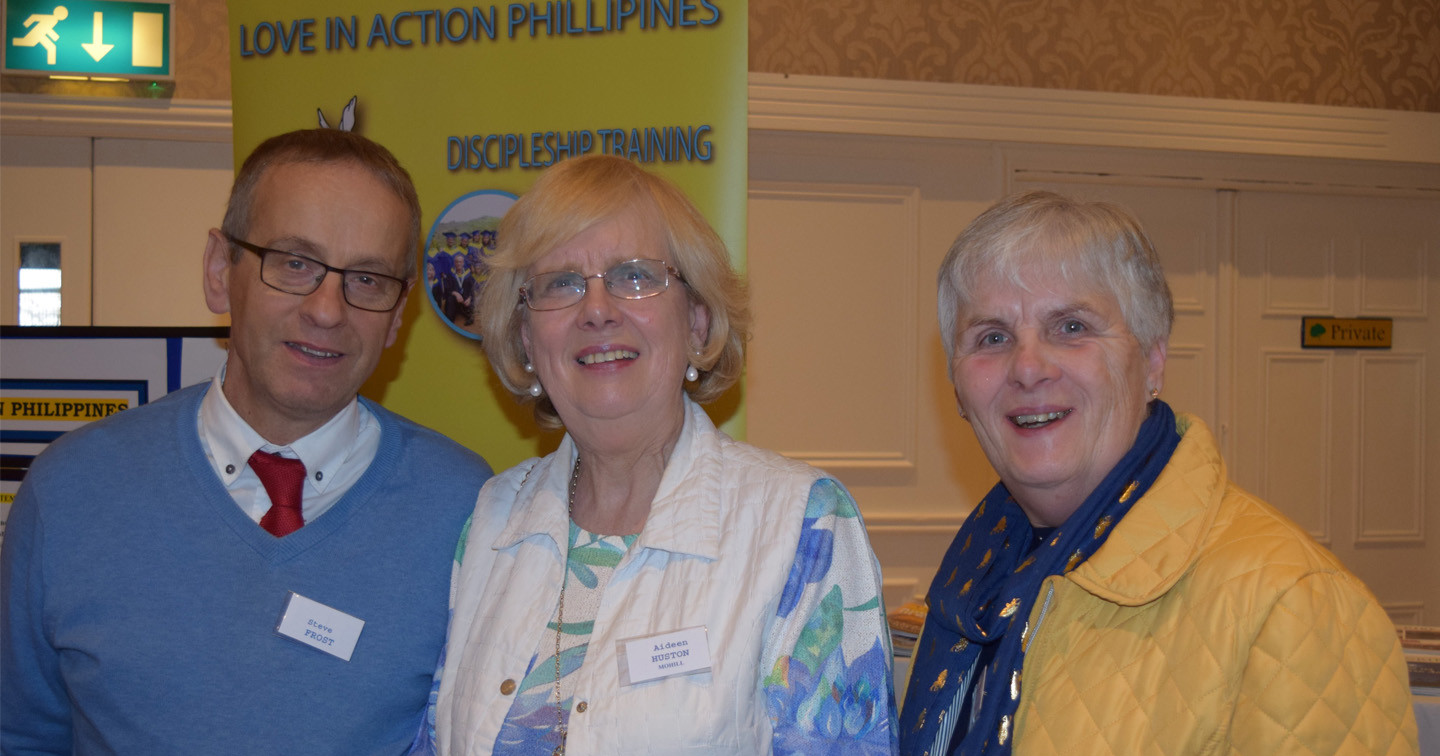 Steve Frost, Aideen Houston, and Muriell Abbot (Mohill).