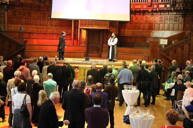 Prime Minister Gladstone and Archdeacon Stopford, as acted at the General Synod reception.