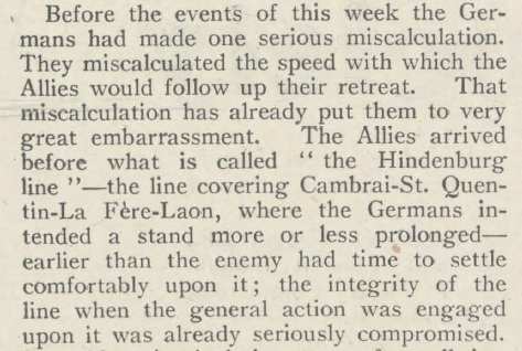 Extract from ‘War Week by Week' 13 April 1917