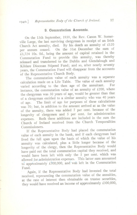 Journal of the General Synod, 1940